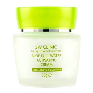 3w Clinic Aloe Full Water Activating Cream