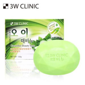 3W Clinic Cucumber Beauty Soap