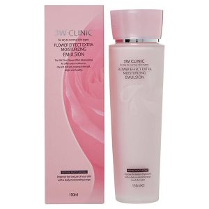 3W Clinic Flower Effect Extra Moisturizing Emulsion