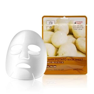 3W Clinic Fresh Potato Mask Sheet, 1 шт