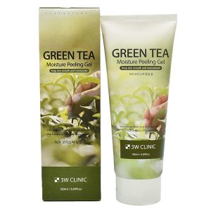 3W Clinic Green Tea Moisture Peeling Gel