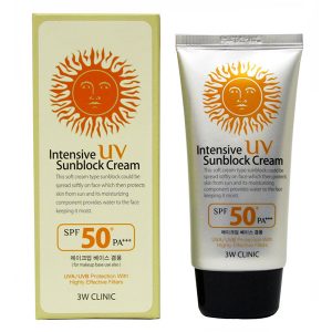 3W Clinic Intensive UV Sun Block Cream