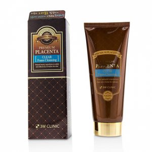 3W Clinic Premium Placenta Clear Foam Cleansing
