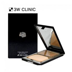 3W Clinic Rose Quartz Fixing Cover Two Way Cake #23