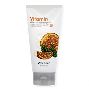 3W Clinic Vitamin Clean Up Cleansing Foam