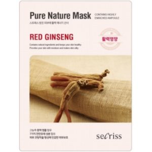 Anskin Secriss Pure Nature Mask Pack Red Ginseng, 1шт
