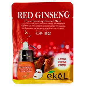 Ekel Red Ginseng Ultra Hydrating Essence Mask, 1 шт