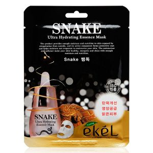 Ekel Snake Ultra Hydrating Essence Mask, 1 шт