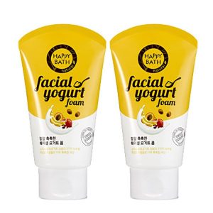 HAPPY BATH Facial Yogurt Foam (Fruit Essence) (1+1)