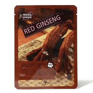 May Island Real Essense Red Ginseng Mask Pack, 1 шт